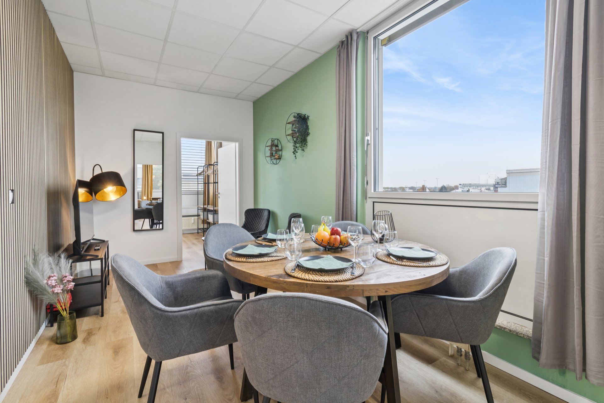Wohnbereich im Urban Havn Apartment